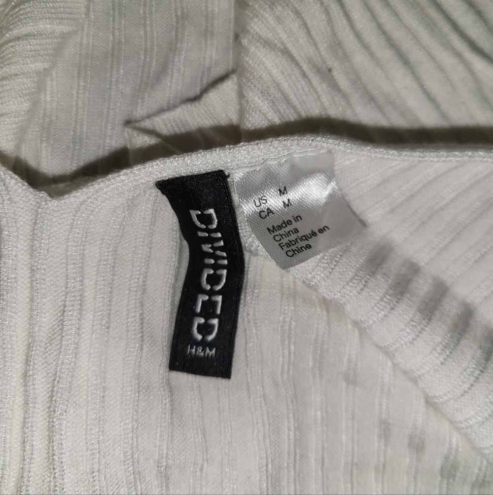 H&M Ribbed Crop Tops 3 Pcs - Picture 5 of 10